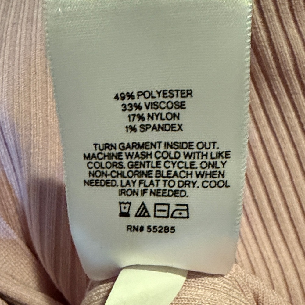 Express Body Con Ribbed Tank Dress - Picture 5 of 6